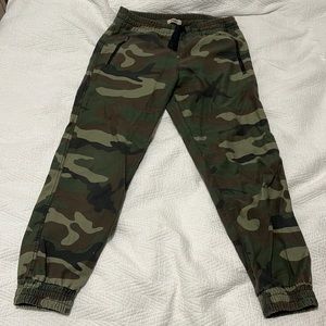 TNA Size 8 Army Joggers